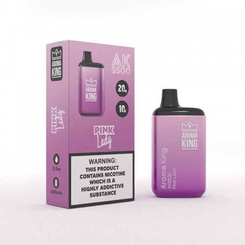 Одноразовая электронная сигарета — Aroma King 5500 Pink Lady