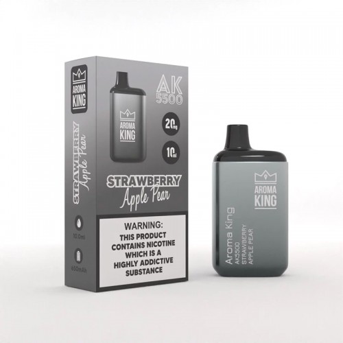 Одноразовая электронная сигарета — Aroma King 5500 Strawberry Apple Pear