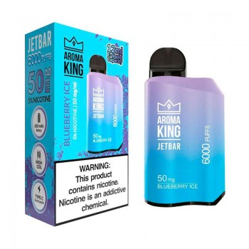 Aroma King JetBar 6000 650mAh 5% - Blueberry Ice
