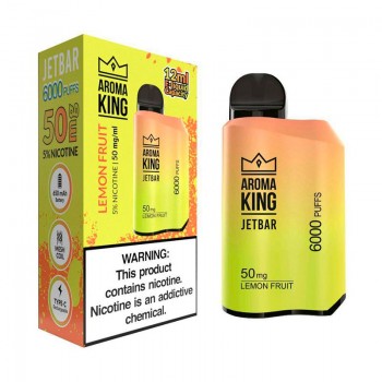 Aroma King JetBar 6000 650mAh 5% - Lemon Fruit
