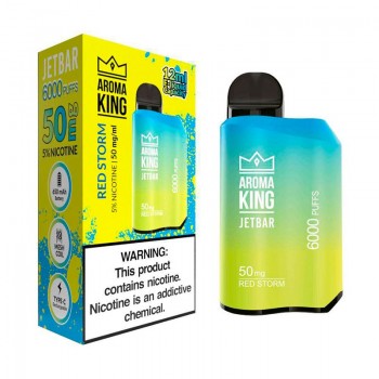 Aroma King JetBar 6000 650mAh 5% - Red Storm