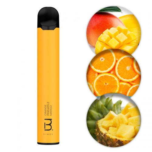 Одноразовая электронная сигарета — BMOR Saturn - Orange Pineapple Mango