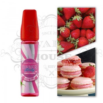 Э жидкость Dinner Lady — Strawberry Macaroon