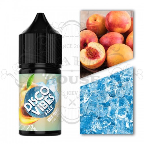 Премиум жидкость Disco Vibes SALTED — Iced Peach