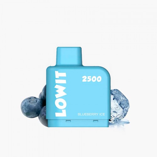 Картридж ElfBar LOWIT 2500 Blueberry Ice
