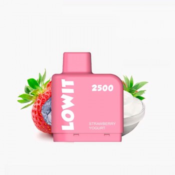 Картридж ElfBar LOWIT 2500 - Strawberry Yogurt