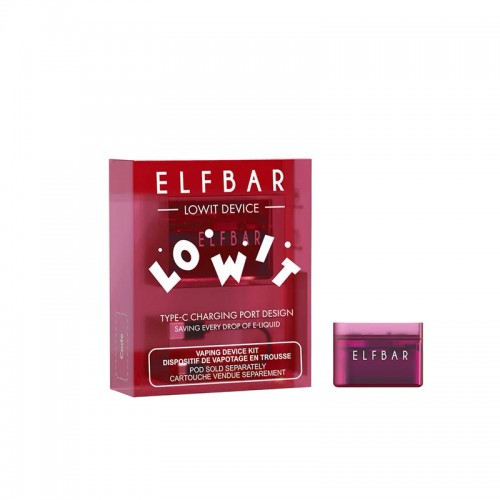 POD Kit — ElfBar LOWIT Device 500 mAh Red