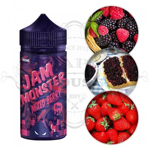 Премиум жидкость Jam Monster — Mixed Berry