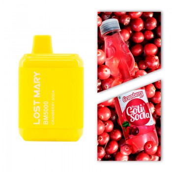 Lost Mary BM5000 - Cranberry Soda (перезаряжаемая)