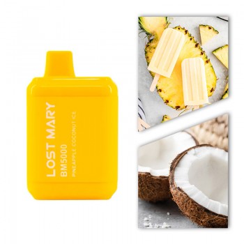 Lost Mary BM5000 - Pineapple Coconut Ice (перезаряжаемая)