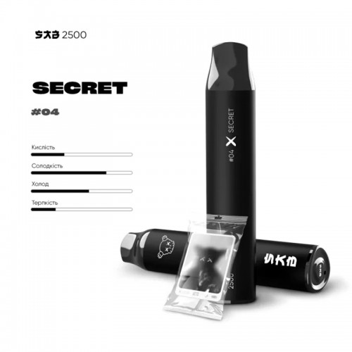 Одноразовая электронная сигарета — SAB 2500 Secret