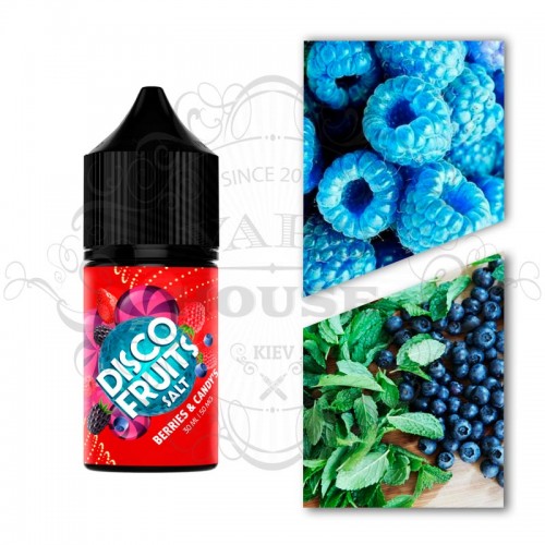 Премиум жидкость Disco Fruits SALTED — Berries Candy`s
