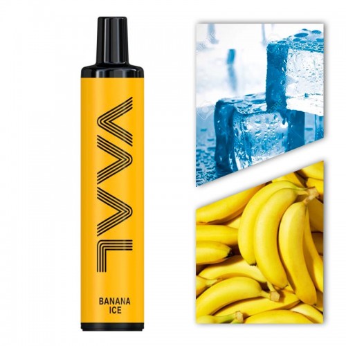 Одноразовая электронная сигарета — VAAL - Banana Ice 1500 затяжек