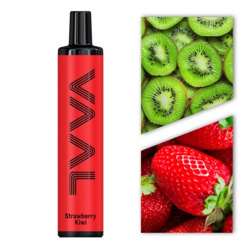 Одноразовая электронная сигарета — VAAL - Strawberry Kiwi 1500 затяжек