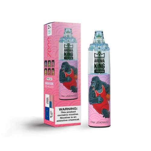 Одноразовая электронная сигарета — Aroma King Tornado 7000 Pink Lemonade