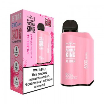 Aroma King JetBar 6000 650mAh 5% - Lychee Ice