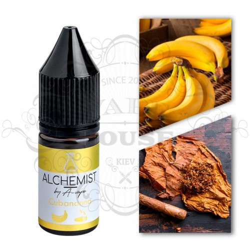 Премиум жидкость Солевой Alchemist — Cubananna 10 ml