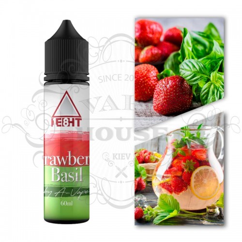 Премиум жидкость A-Vape — Strawberry Basil