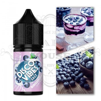 Э-жидкость Disco Vibes SALTED — Blueberry Yogurt