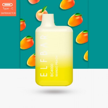 ElfBar BC4000 - Mango Peach (перезаряжаемый)