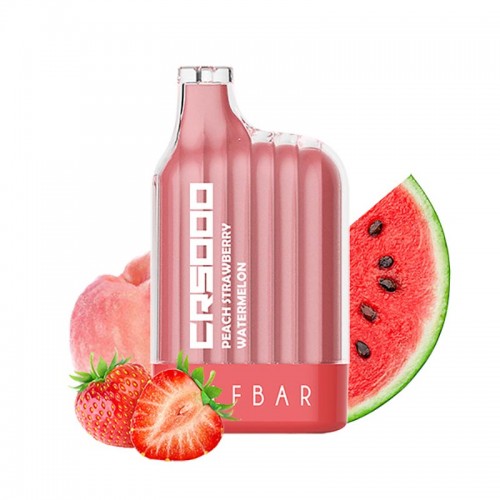 Одноразовая электронная сигарета — ELFBAR CR5000 Peach Strawberry Watermelon