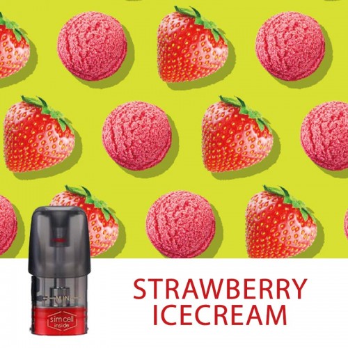 Картридж — Elf Bar P1 Strawberry Ice Cream
