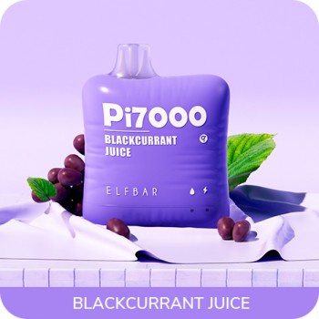 ElfBar Pi7000 - Blackcurrant Juice (перезаряжаемая)