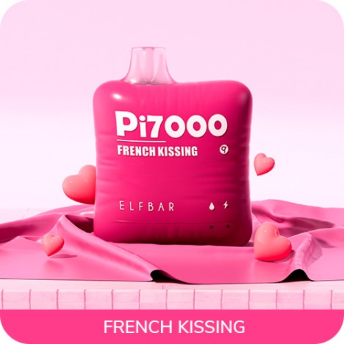 Одноразовая электронная сигарета — ELFBAR Pi7000 French Kissing