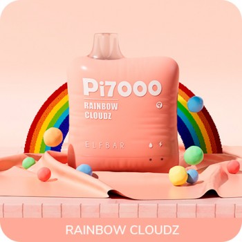 ElfBar Pi7000 - Rainbow Cloudz (перезаряжаемая)