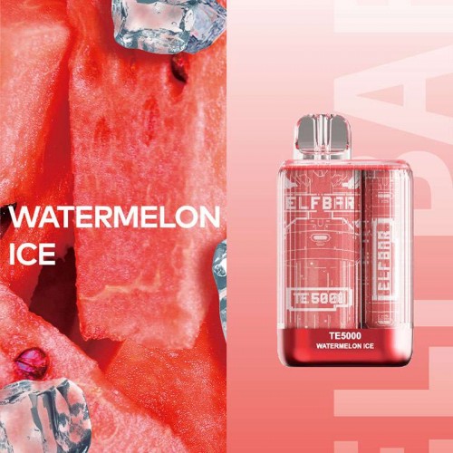 Одноразовая электронная сигарета — ELFBAR TE5000 Watermelon