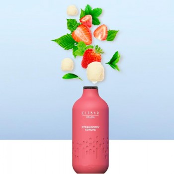 ElfBar BB3500 - Strawberry Sundae (перезаряжаемая)