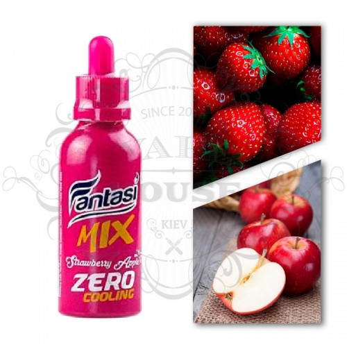 Премиум жидкость Fantasi — Strawberry Apple Zero Cooling