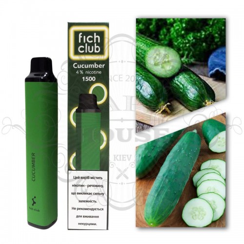 Одноразовая электронная сигарета — Fich Club Cucumber