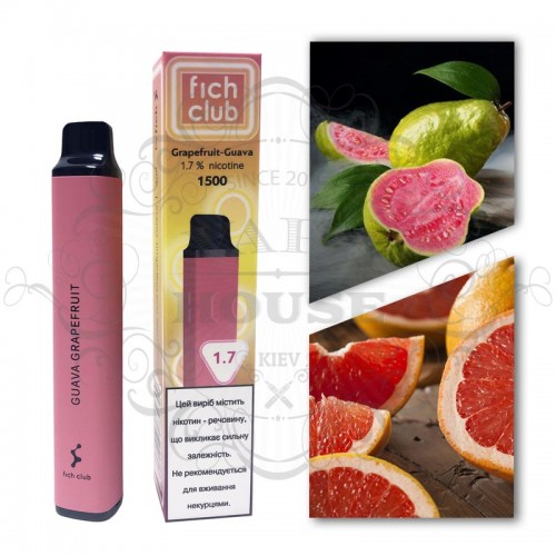 Одноразовая электронная сигарета — Fich Club Grapefruit Guava