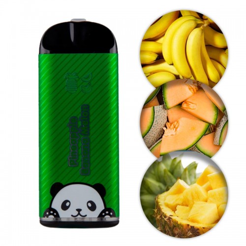 Одноразовая электронная сигарета — Hello Panda - Pineapple Banana Melon