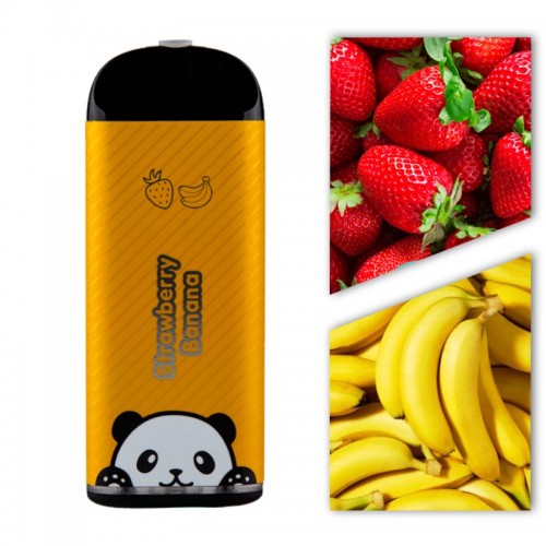 Одноразовая электронная сигарета — Hello Panda - Strawberry Banana