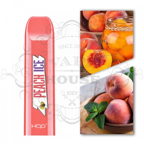 Одноразовая электронная сигарета — HQD Disposable Peach ICE