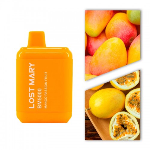 Lost Mary Mango Lost Mary 5000 Mango Passion Fruit - 5000: Buy In Kyiv With  Delivery Australia Mary Mango Passion