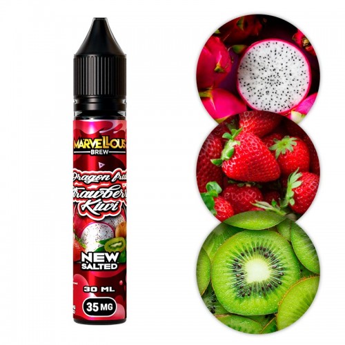 Премиум жидкость Marvellous Brew - Dragonfruit Strawberry Kiwi