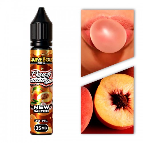 Премиум жидкость Marvellous Brew - Peach Bubblegum