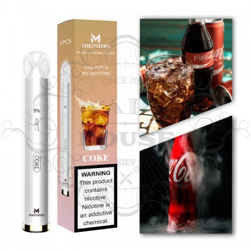 Одноразовая электронная сигарета — Mosmo 1000 Coke