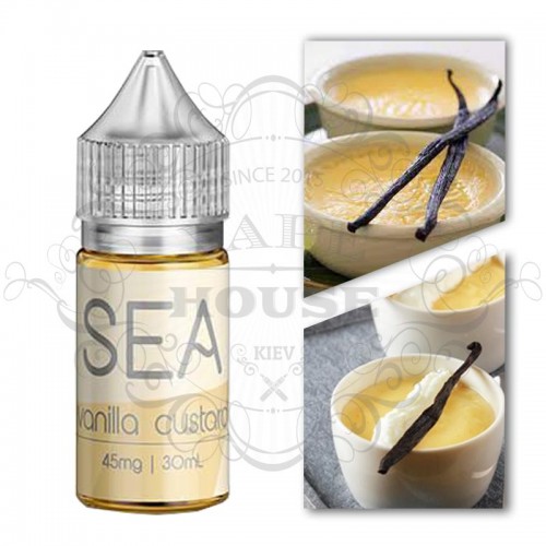 Премиум жидкость Sea Salt — Vanilla Custard