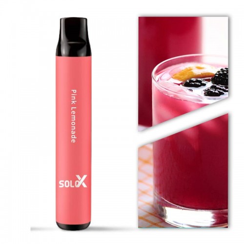 Одноразовая электронная сигарета — Vapeman Solo X 1500 Pink Lemonade