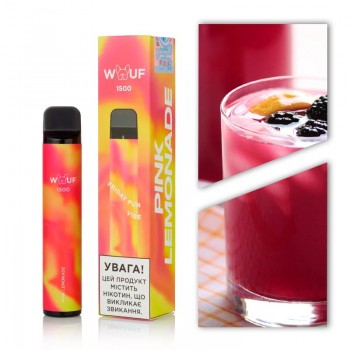 WOUF - Pink Lemonade 1500 затяжек