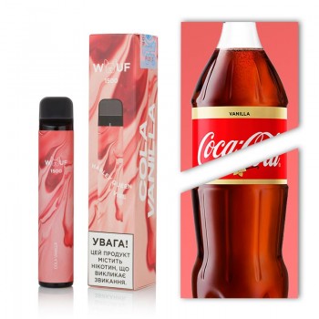 WOUF - Cola Vanilla1500 затяжек